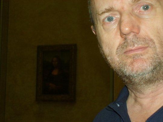 Roger Pettersen.jpg - Recent photograph of Roger Pettersen c2010, (he is the one in the foreground and not the one in the frame on the wall).